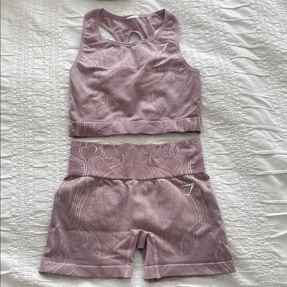 Gymshark Vital Seamless Shorts & Sports Tank/Bra